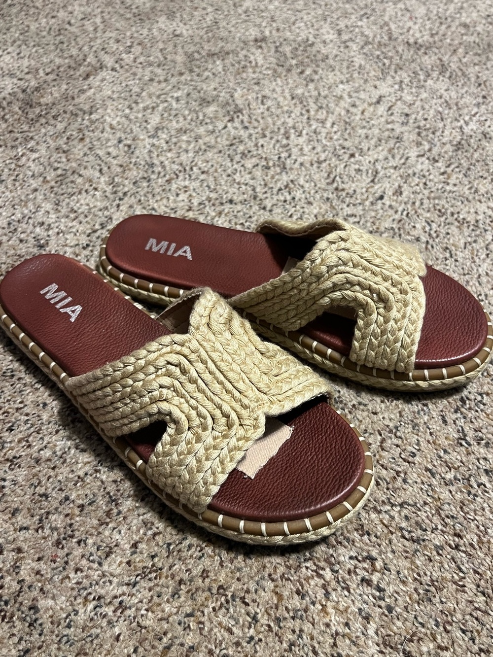 MIA rope sandals W8